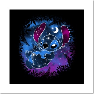 Starry Ohana Sky Posters and Art